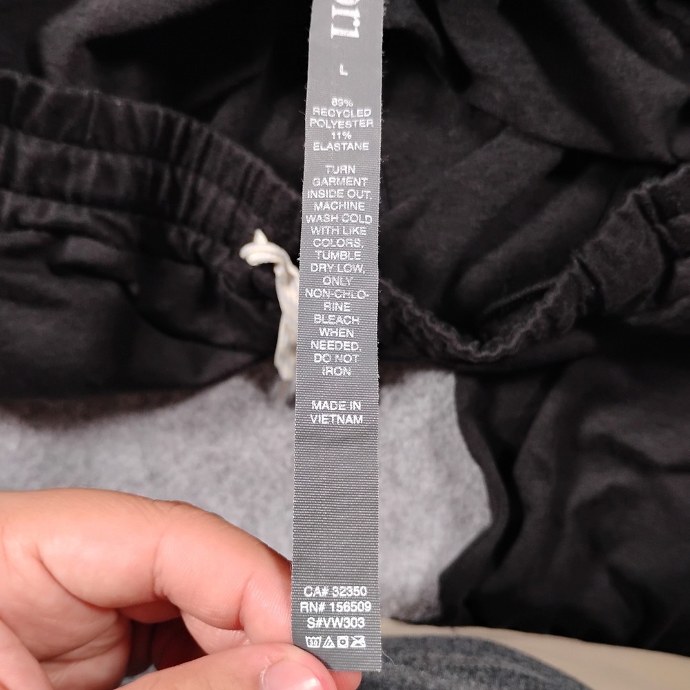 Vuori Women's Black Performance Jogger Pants DreamKnit Lounge Sweatpants Size L - Picture 4 of 11